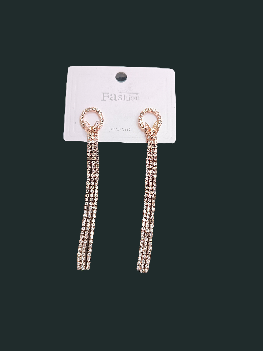 Gold Plated Korean Style Earrings