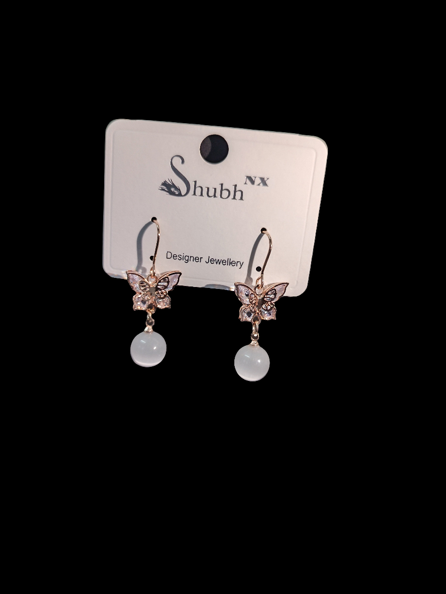 Butterfly earrings