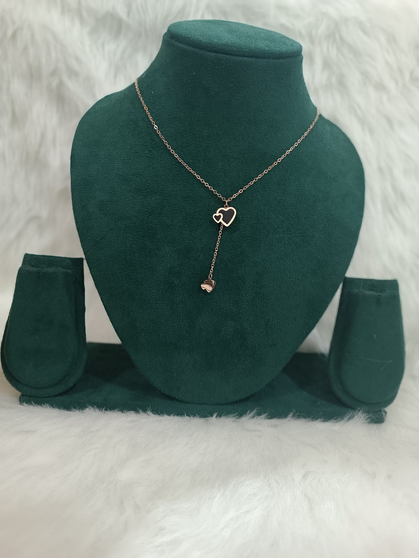 Rose gold necklace