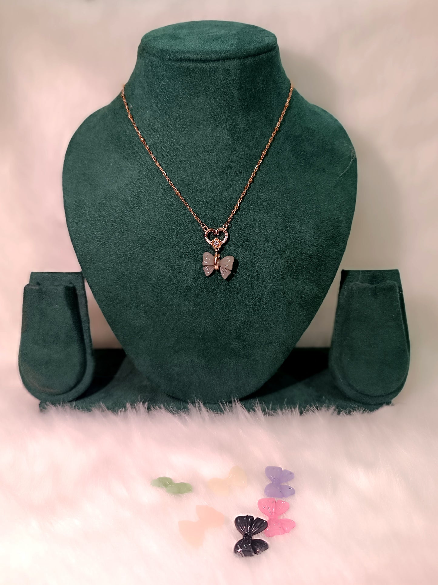 Butterfly Pendant Necklaces