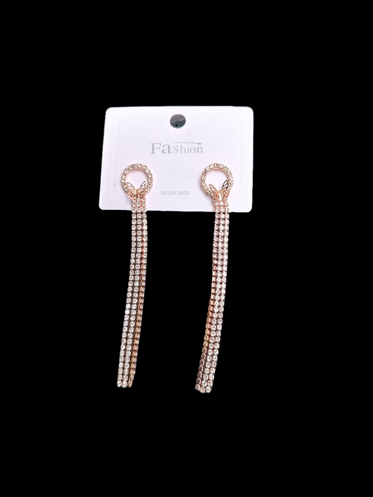 Gold Plated Korean Style Earrings