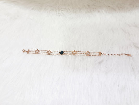 Rose gold bracelet