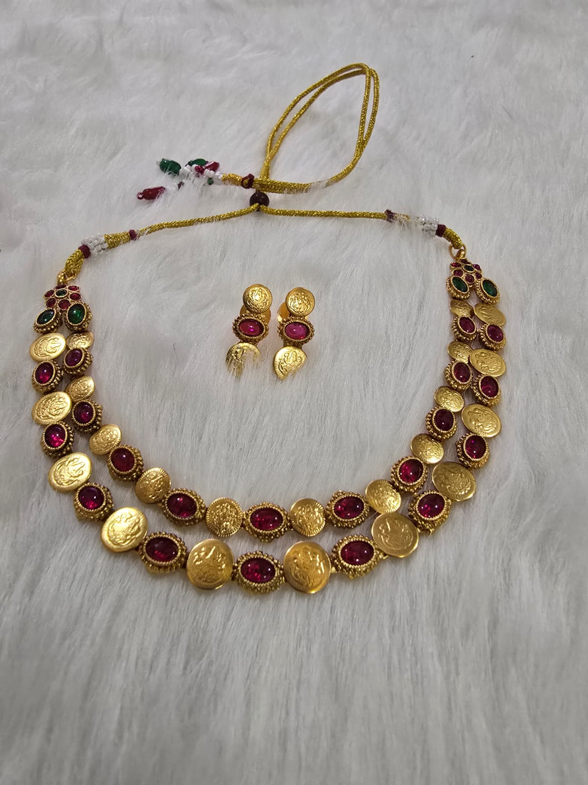 Gold Antique Choker Necklace