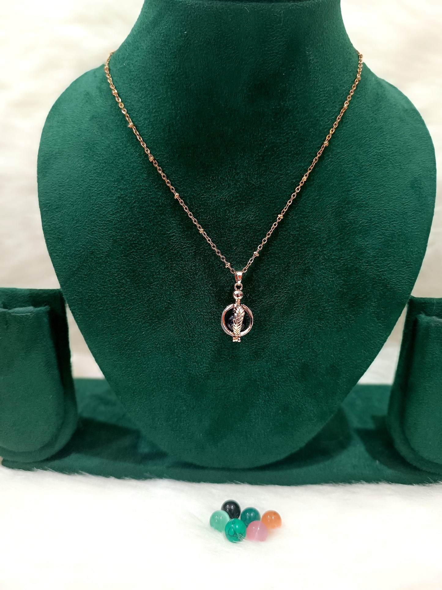 Beads Changing Pendant Necklaces