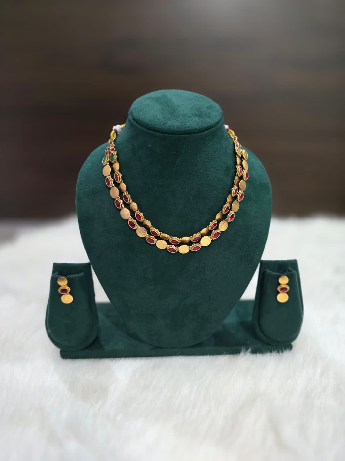 Gold Antique Choker Necklace