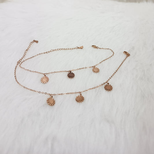 Rose Gold Anklets