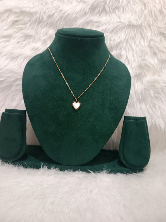 Rose Gold Simple Pendant Necklace